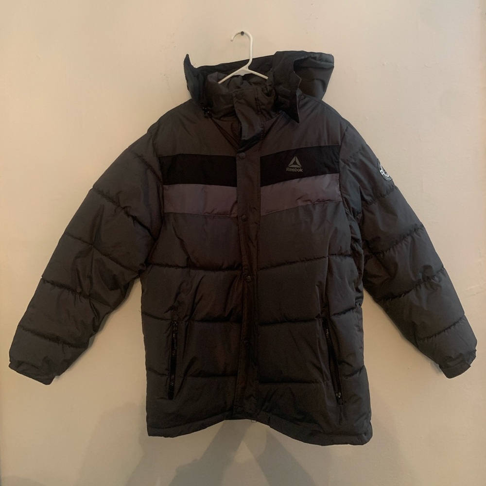 Reebok Hooded Puffer Coat